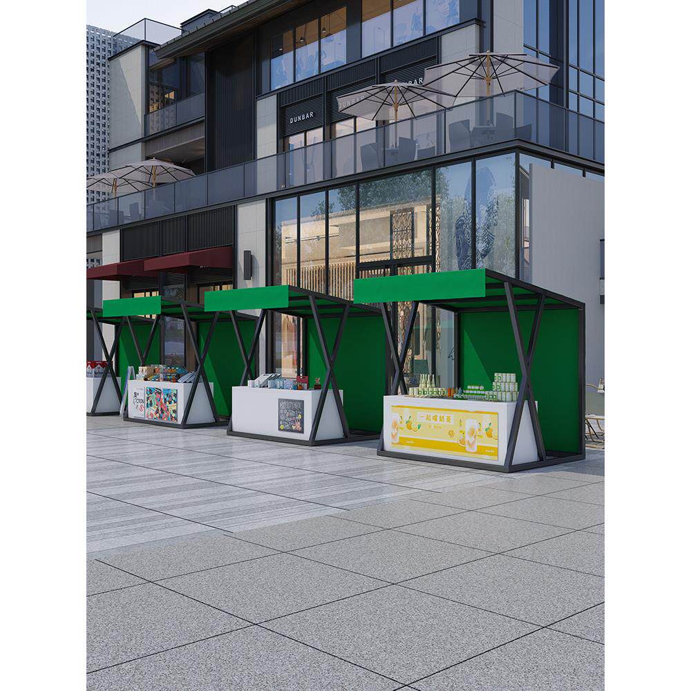 采购产品网红摊位架,市场节日摊位展示架,户外商业活动棚架,帐