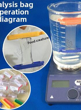 促销透析袋10000分子量Md44M切割10Kd量子点膜纯化石墨烯胶体缓释