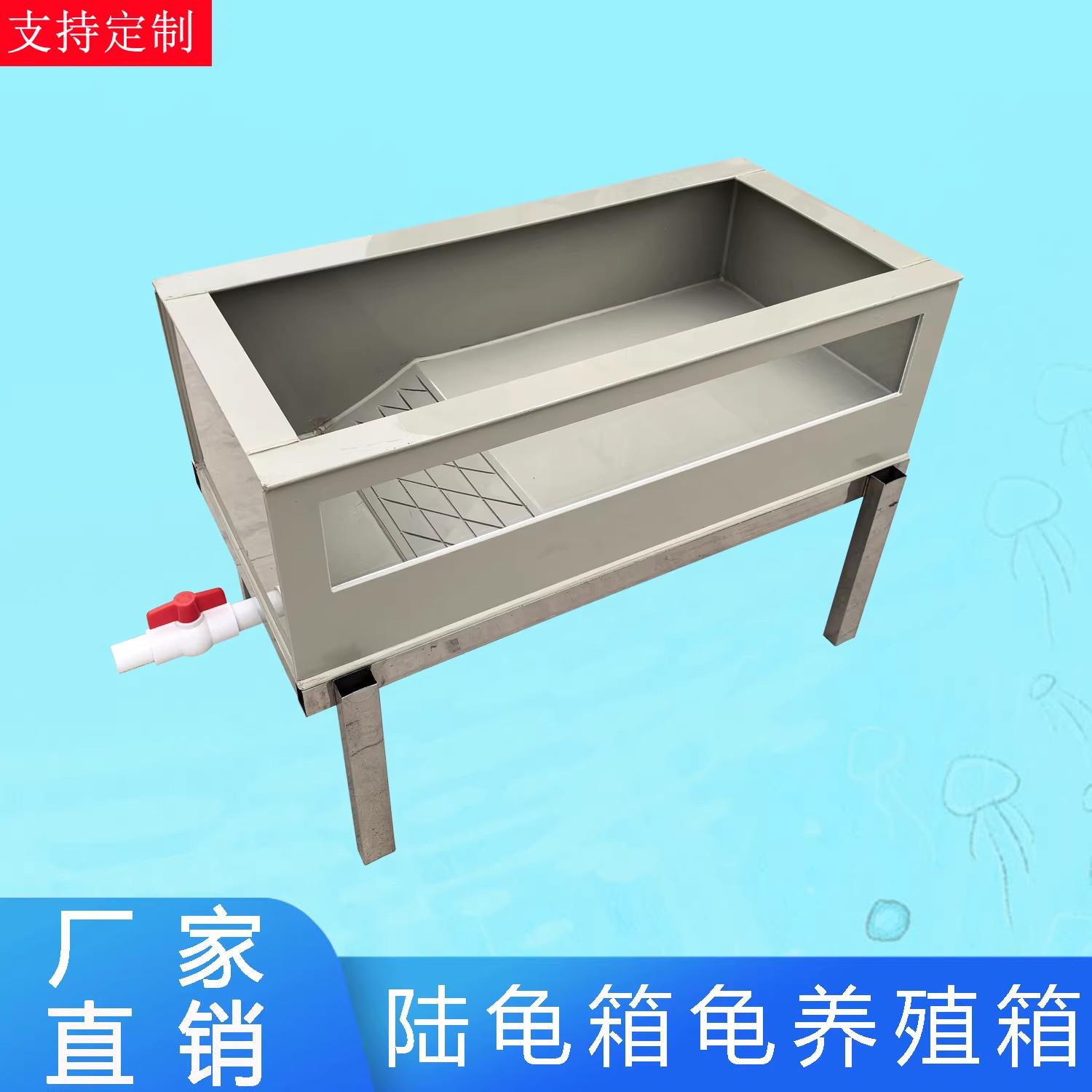 半水陆龟缸黄缘生态龟池家用PP龟箱养殖箱东箱佛箱厂家直销可定制