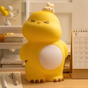 2026新款小奶龙卡通存钱罐儿童实用摔不坏零钱储蓄罐礼物客厅摆件