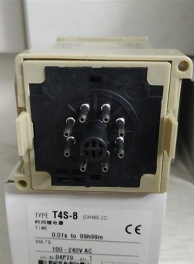 开普KPOO 单延时数显时间继电器 T4S-8 (DH48S-2Z) 双触点