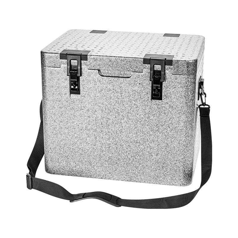 EPP保温箱海鲜保鲜箱带锁扣泡沫箱外卖箱单肩背44升/37升/23.5升