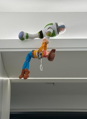 【新家的100个快递】巴斯光年救援胡迪装饰摆件卧室客厅房间布置