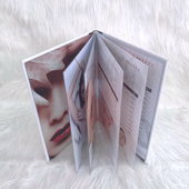 美发美容院微整半永久纹绣美甲美睫订制发廊造型高档价目格表画册