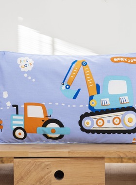 儿童枕头一女童1-3岁半6纯棉0小孩2可爱zt整头卡通婴儿幼儿园宝宝