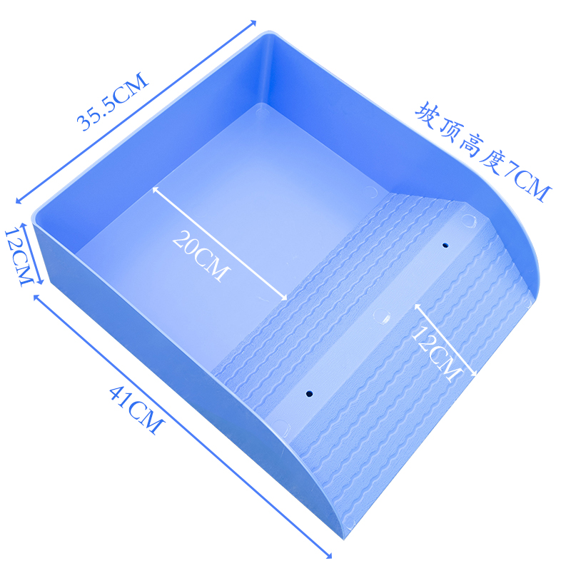 陆龟水盆半水龟泡澡盆喂水盆黄缘盒龟泡水盆爬宠饮水盆乌龟喂水器