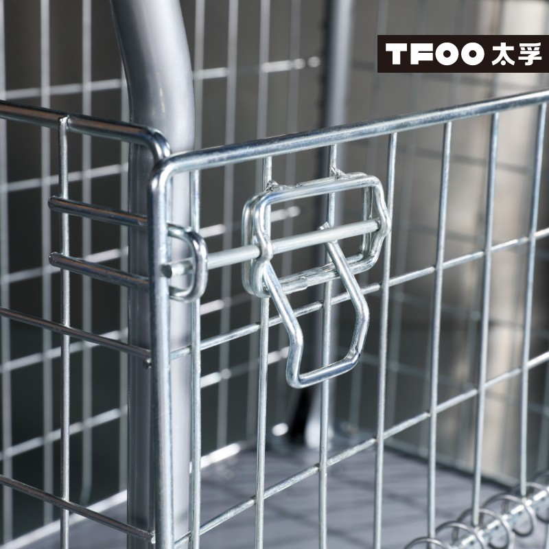 太孚 多功能护栏双向手推车 静音轮网格平板车 便携折叠式工具车