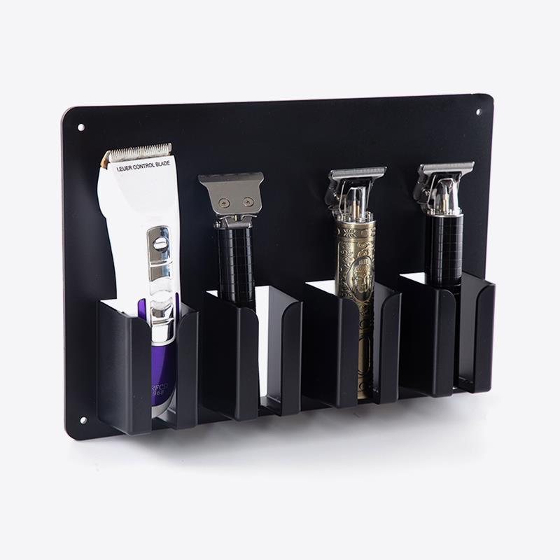 电推剪收纳架发廊理发店多卡位推剪挂壁支架放置推剪架子美发工具