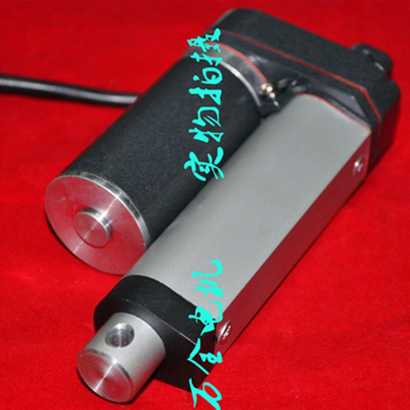 12V/24V 100mm行程微型电动推杆 直流直线往复电机 升降器开窗器
