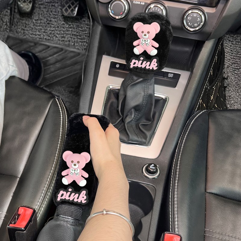 冬季毛绒汽车档把套排挡套档杆套档位保护套手自动个性手刹套通用