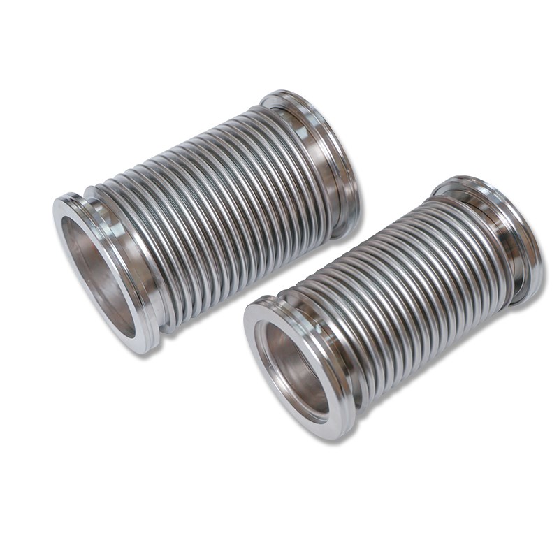 ISO真空波纹管ISO63/80/100/160/125柔性伸缩软管不锈钢真空软管