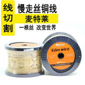 慢走丝铜线0.25mm麦特莱0.2黄铜电极丝0.15夏米尔沙迪克慢走丝0.3