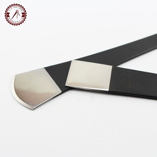 一体式 diy手工皮具裁皮刀半圆口打薄刀植鞣皮片薄工具 皮革削薄刀