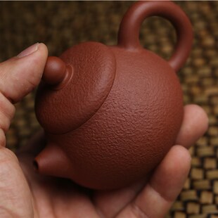 林南幽手工壶潮州原矿朱泥易泡养工夫茶壶出水好密封好小壶入门