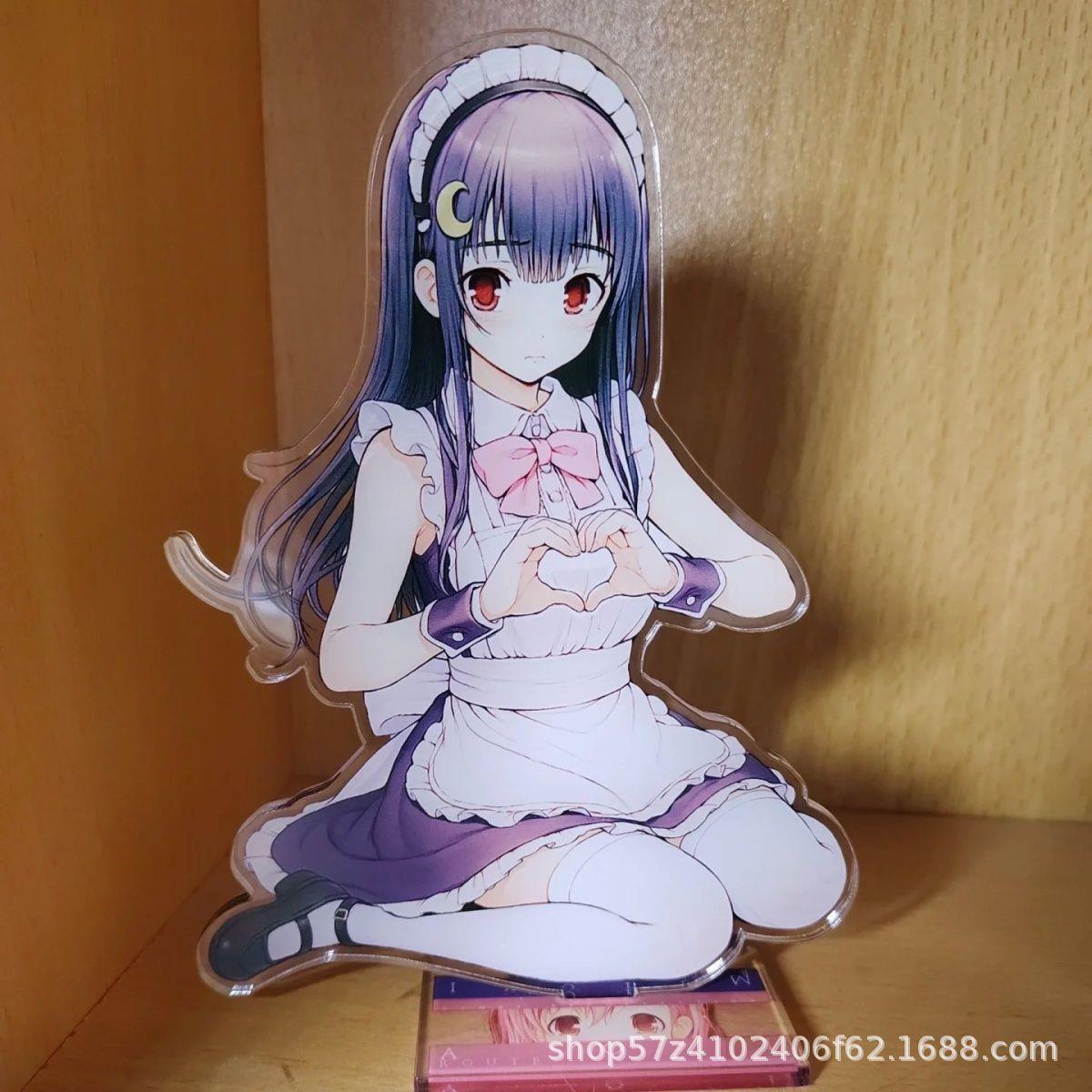 动漫周边曾根美雪人形立牌亚克力牌动漫桌面周边摆件送闺蜜送朋友