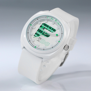 fidodido七喜小子手表潮流时尚 学生防水休闲石英表 腕表青年男士