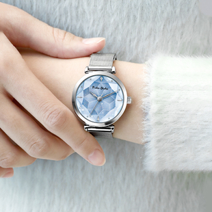 女生腕表 式 fidodido七喜小子手表女款 轻奢小众高级感女士2025新款