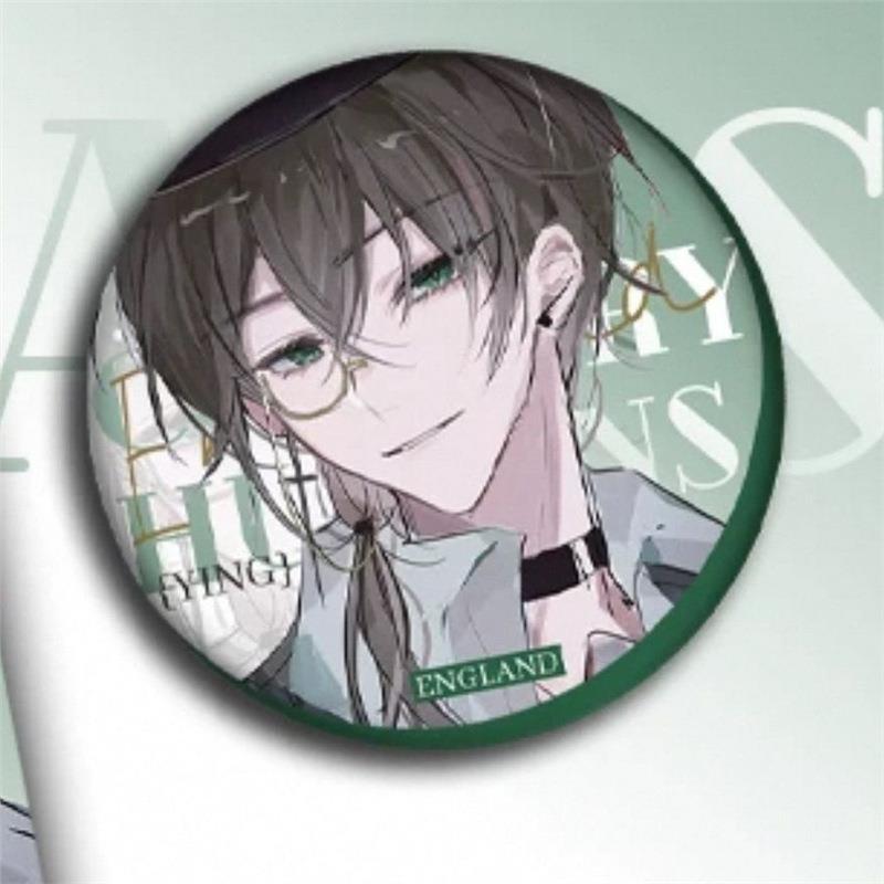 CH国拟 思索 法中美俄英徽章得衍生吧唧 现货