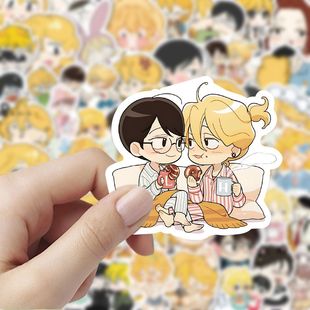 180张同级生Q版草壁和佐条贴纸卡通动漫二次元贴画手机手账贴纸