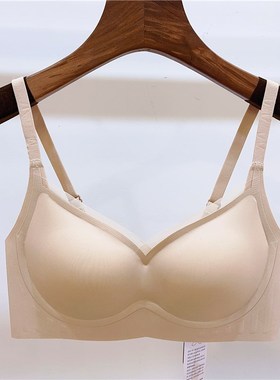 古妃31013无痕内衣女无钢圈上托小胸聚拢防下垂软支撑收副乳文胸