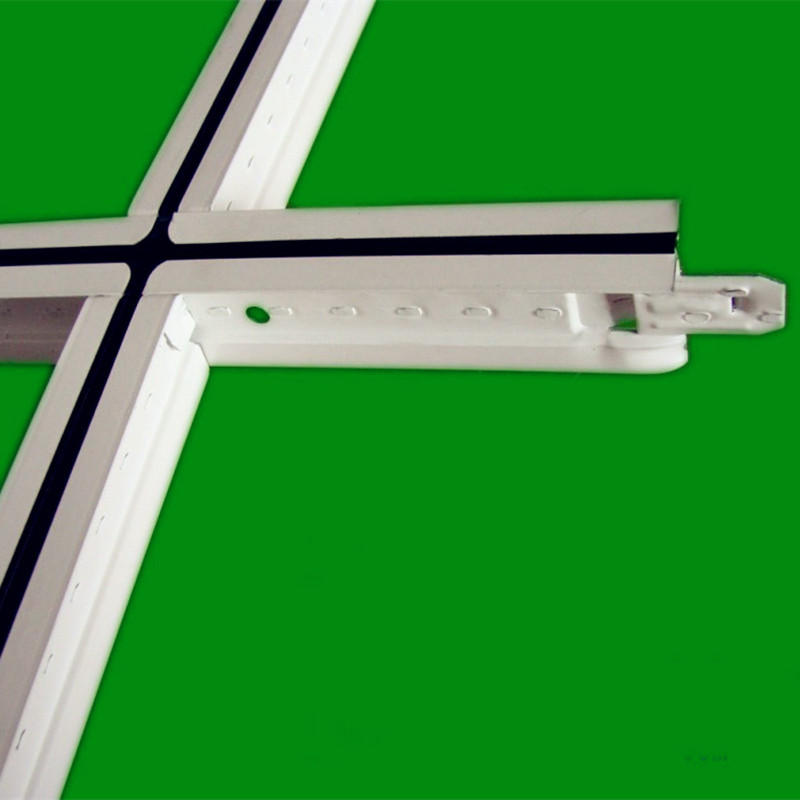 黑色白色32烤漆龙骨彩色铝龙骨矿棉板吊顶轻钢吊顶龙骨