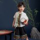 男童傣族服高端中式 表演服侗族儿童汉服壮族少数民族风苗族演出服
