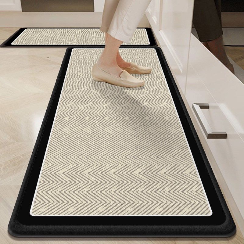 X厨房地垫防滑防油可擦免洗地毯2024新款家用脚垫吸水吸油高级感