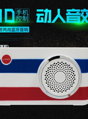 新款F4相机蓝牙音q响 迷你便携户外收音免提通话蓝牙音箱