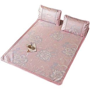 厂促2022夏季 冰丝凉席1.m床1.5米草8席人天宿夏舍软席双子可水洗