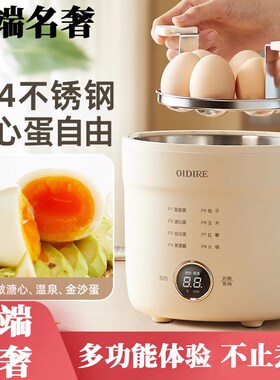 德国不锈钢蒸蛋器家用多功能大容量全自动断电预约2024新款煮蛋器