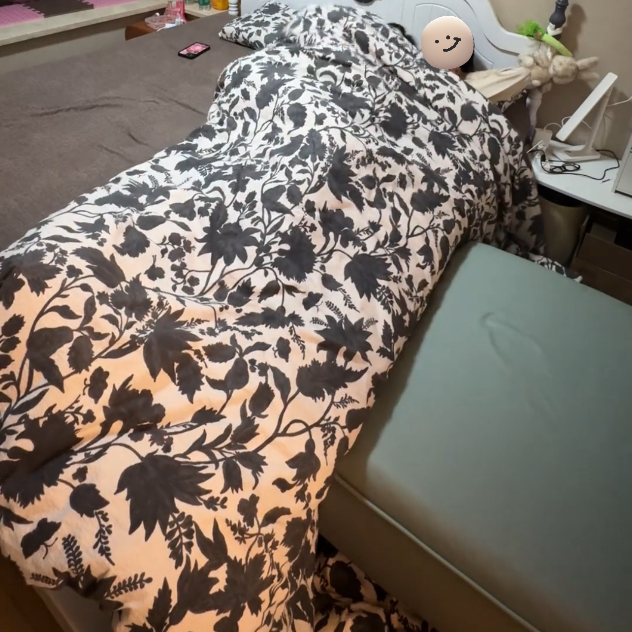 简约印花大气四件套加厚复古亚麻被套四季通用荷叶边床单三件套