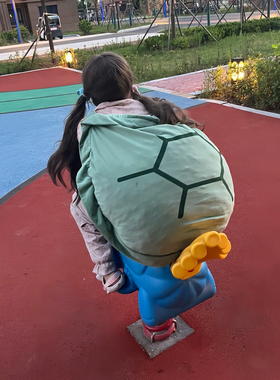 趣味可穿戴乌龟壳新款2025绿色懒人沙发坐垫大乌龟壳可穿人玩偶