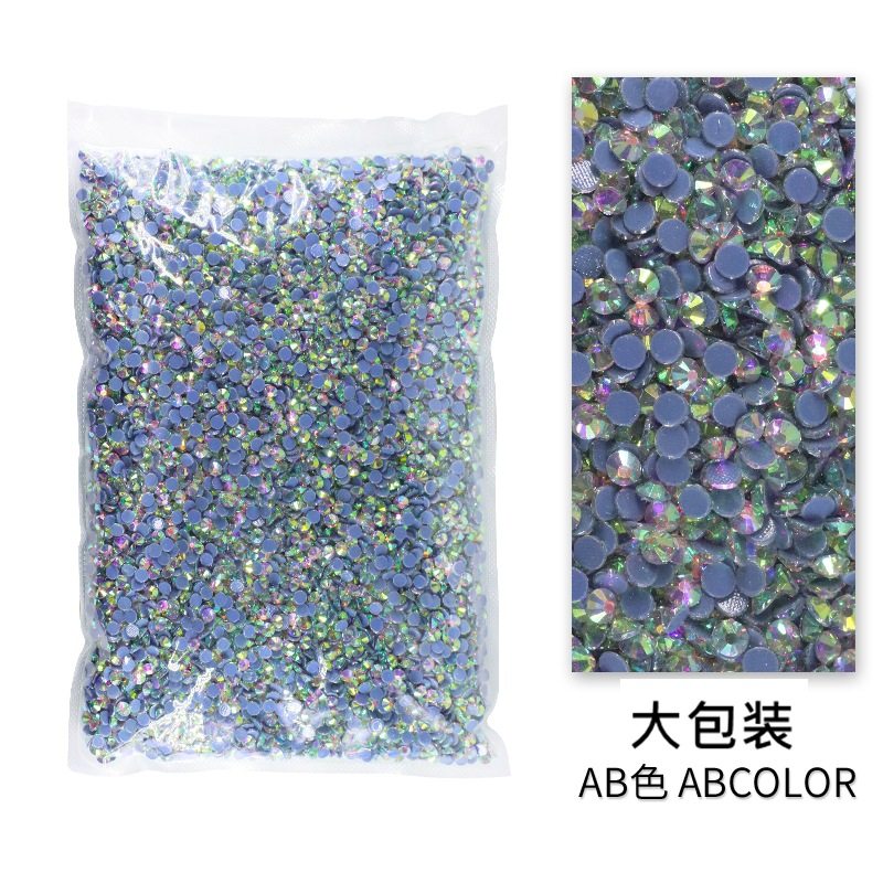 仿奥烫钻大包包装 AB热熔胶底钻彩色diy圆形平底水钻服饰贴,饰品/流行首饰/时尚饰品新,其他DIY饰品配件,淘宝优惠券,粉丝福利购,淘宝优惠卷