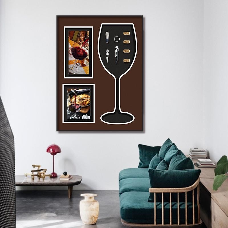 客厅装饰画立体实物装饰画饭厅餐厅挂画酒U柜酒店创意壁画图片