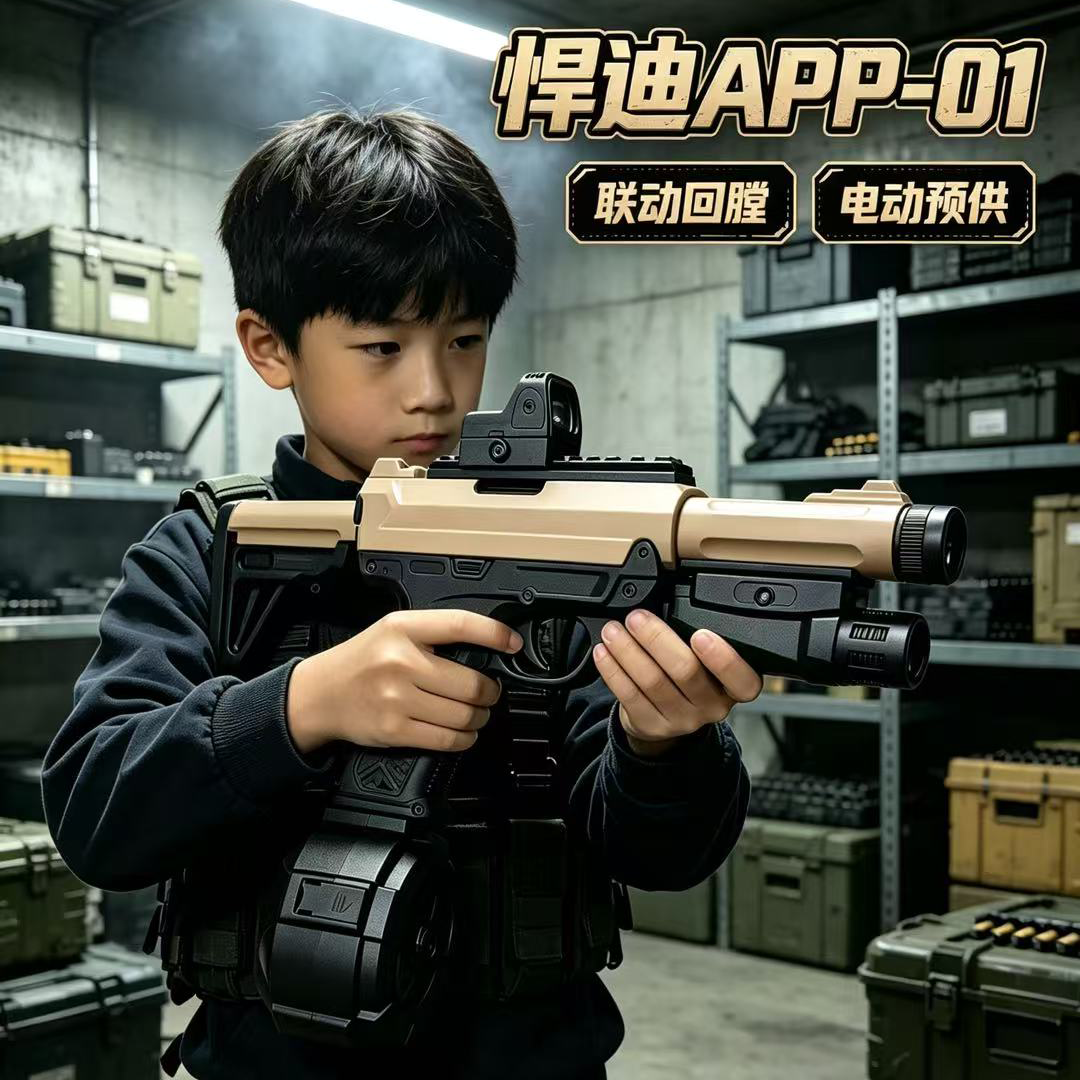 悍迪APP-01电动回膛玩具枪