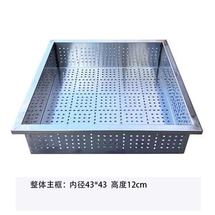 不锈钢豆腐模具卤水嫩大豆腐盘子白钢豆腐筐家用商用加厚套框定制