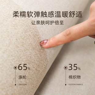 奶油风家用茶几毯卧室满铺大面积地垫 地毯客厅免洗可擦2025新款