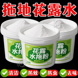 高浓缩强效拖地专用花露水泡腾粉防蚊驱虫家用宿舍宾馆酒店清洁剂