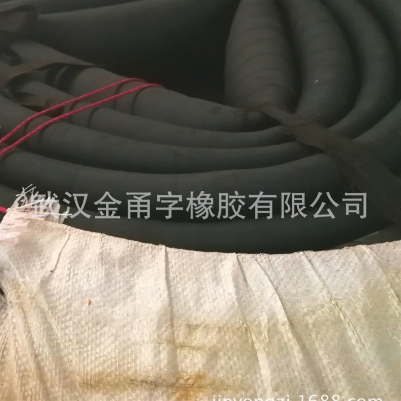 厂家自营橡胶夹布软管 高压输水管耐热耐高温蒸汽管 黑色橡胶皮管