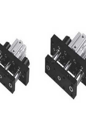 气立可JCF25X10/20/30/40/50/60/75/100 滑块型导杆治具气缸