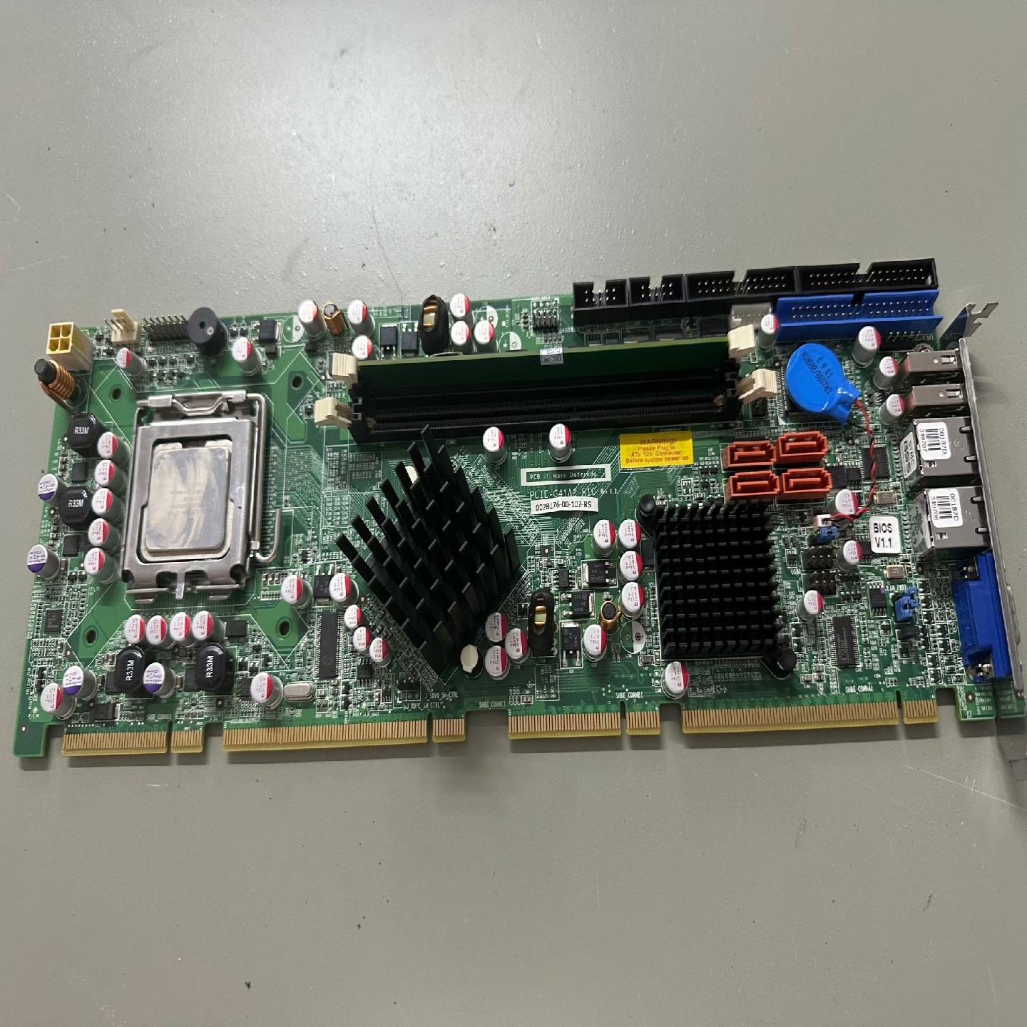 威达工控板PCIE-G41A2-R10 Rev:1.0工控机（佳毅工控）