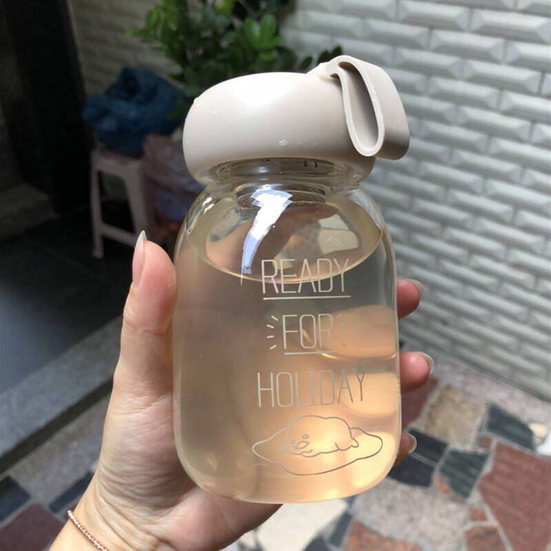 小仙女玻璃杯便携女学生网红耐热随手杯韩版清新简约可爱泡茶