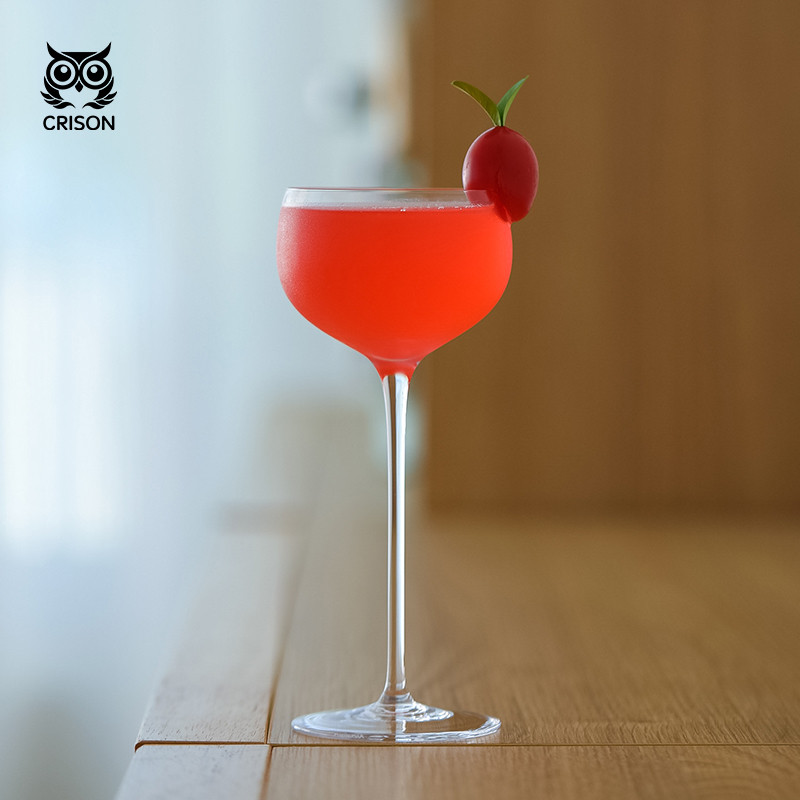 CT2801 CRISON 铅水晶高脚鸡尾酒杯 红酒杯古典酒杯 酒吧调