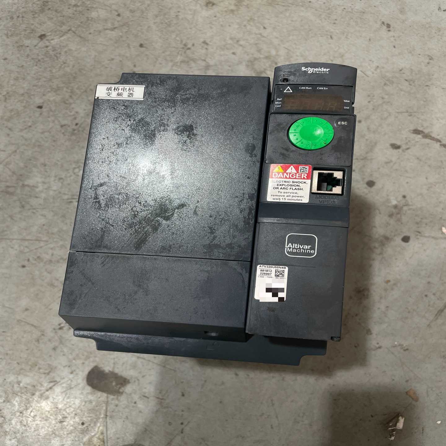 施耐德变频器ATV320U55N4B拆机的功能包好一议价商品