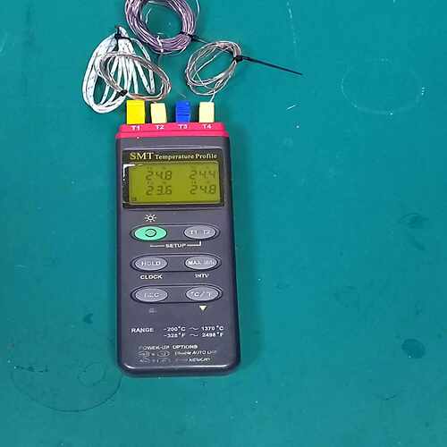 【星慕电子】4通道4路温度测量仪SMT负270度至1370度炉温测量仪