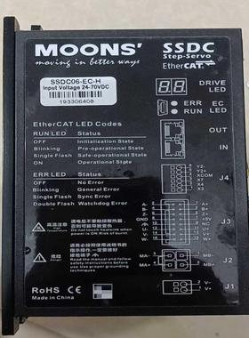 MOONS鸣志总线闭环步进驱动器SSDC06-EC-H 。如~询价