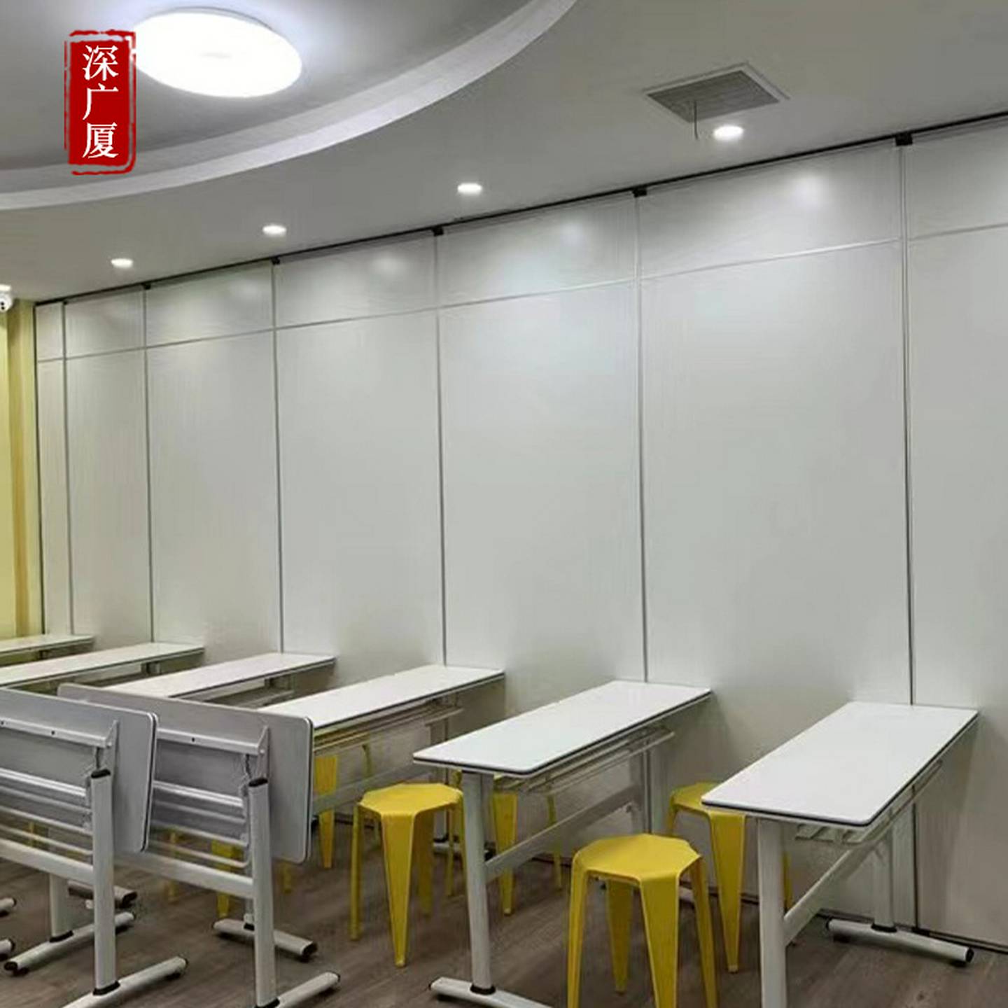 酒店移动隔断门宴会大厅屏风隔断饭店包厢活动隔断超高型隔墙厂家