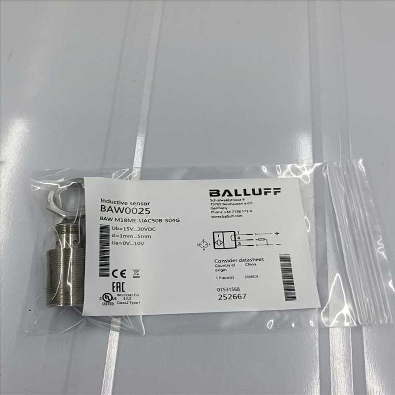 议~巴鲁夫 BAWM18ME-UAC50B-S04G B