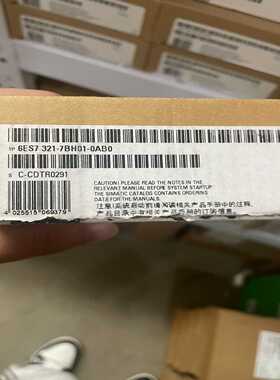 6ES7321-7BH01-0AB0仅拆封~询价