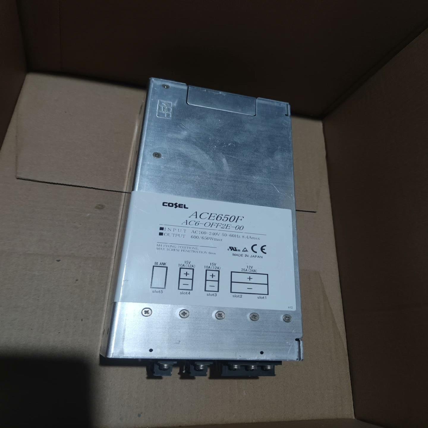 议价~科索电源，ACE650F，AC6-OFF2E-00，15v1